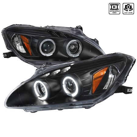 Spec-D Tuning 04-09 Honda S2000 Projector Hdlghts, Oe Hid Compat, 2LHP-S2K04JM-TM 2LHP-S2K04JM-TM